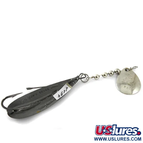 Johnson Silver Minnow Lusikka, Tumma, 14g, Ruohosuojattu, #1194