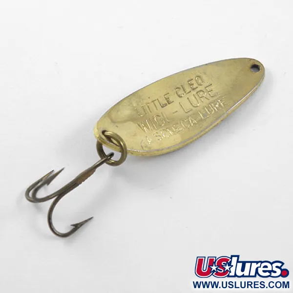 Seneca Little Cleo Lusikka, Musta/Kulta, 7g, Vintage USA, #1208