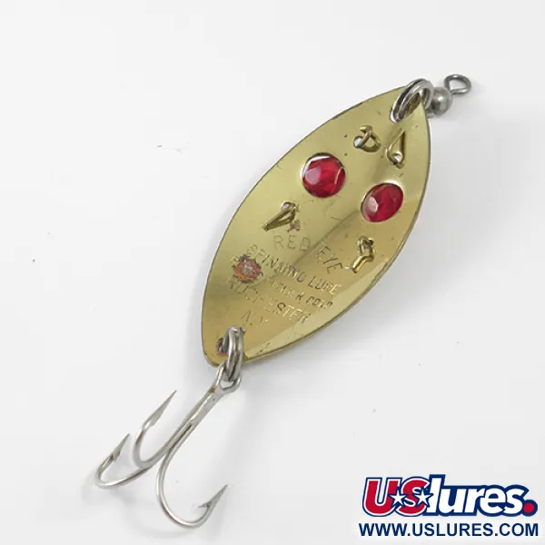 Hofschneider Red Eye junior Lusikka, Messinki, 10g, Lasihelmet, #1245