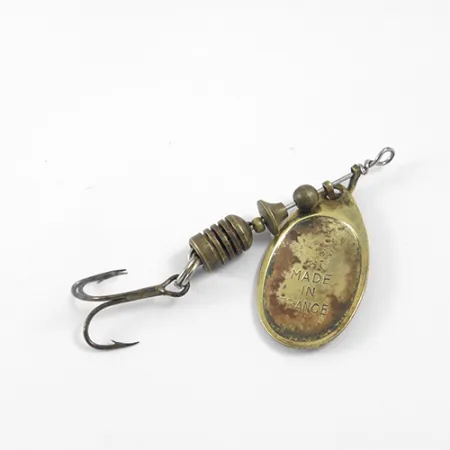 Mepps Aglia 2 Lippa, Messinki, 4,5g, Vintage-malli, #1255