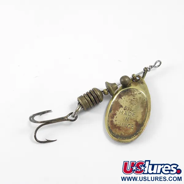 Mepps Aglia 2 Lippa, Messinki, 4,5g, Vintage-malli, #1255