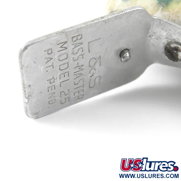 MirrOlure Bass-master model 25 Nivelvaappu, Vihreä, 10g, Lasisilmät, #1261