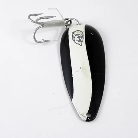 Dardevle Dardevlet Lusikka, Musta/Valkoinen/Nikkeli, 21g, Aito, #1264