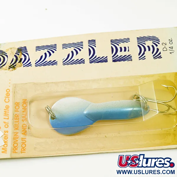 Acme Dazzler Lusikkauistin, Sini/Nikkeli, 7g, Vintage, #1269