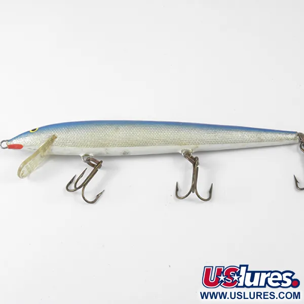 Rapala Original Floater Vaappu, Vaaleansininen/Hopea, 7g, Balsa, #1275