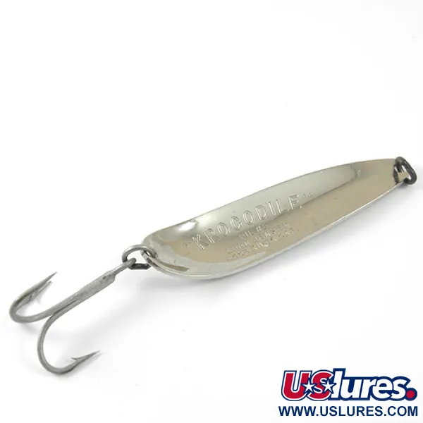 Luhr Jensen Krocodile Die #5 Lusikka, Vasaroitu Nikkeli, 25g, #1281