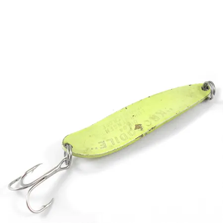 Luhr Jensen Krocodile Die #4 Lusikka, Keltainen, 14g, Pitkäheittoinen, #1290