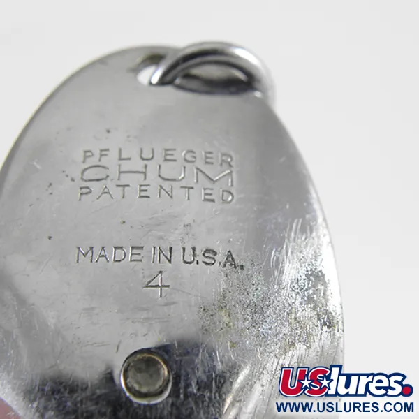 Pflueger Chum Weedless lusikka, Nikkeli, 19g, ruohosuoja, #1317