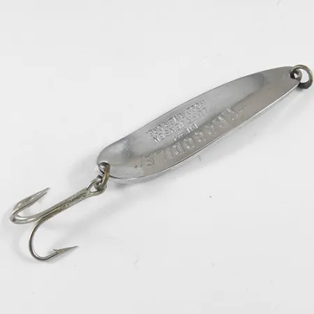 Luhr Jensen Krocodile Die #4 Lusikka, Nikkeli/Vihreä, 17g, Suomu, #1328