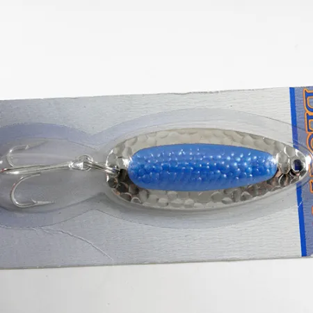 Blue Fox Pixee Lusikka, Nikkeli / Sininen, 14g, Vasaroitu Pinta, #1331