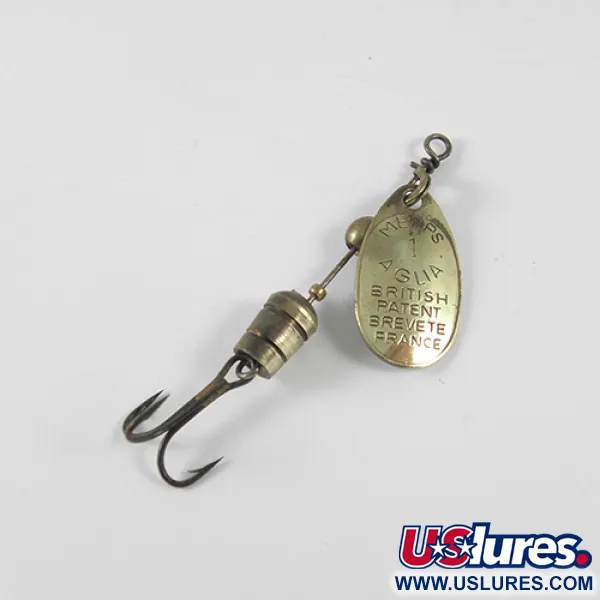 Mepps Aglia 1 Lippa, Messinki, 3.5g, Klassikkoviehe, #1341