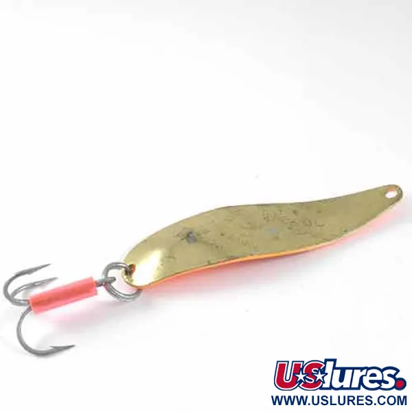 Mepps Syclops 2 Lusikka, Oranssi / Messinki, 17g, Messinkirunko, #1352