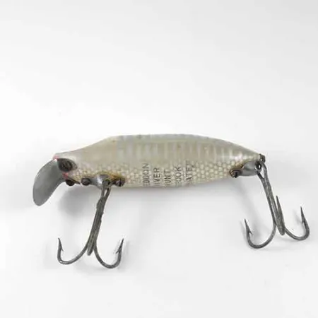 Heddon River Runt Floater, Valkoinen / Harmaa, 12,5g, Vintage, #1354