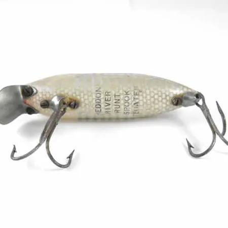 Heddon River Runt Floater, Valkoinen / Harmaa, 12,5g, Vintage, #1354