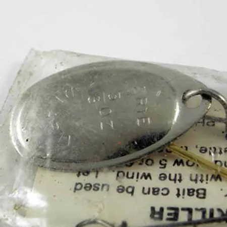 Erie Dearie Walleye Killer Painopäälippa, Nikkeli, 9g, USA, #1360