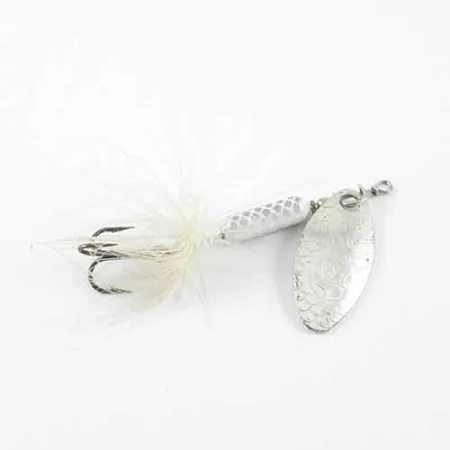 Worden’s Original Rooster Tail Lippa, Nikkeli / Valkoinen, 2,6g, #1382