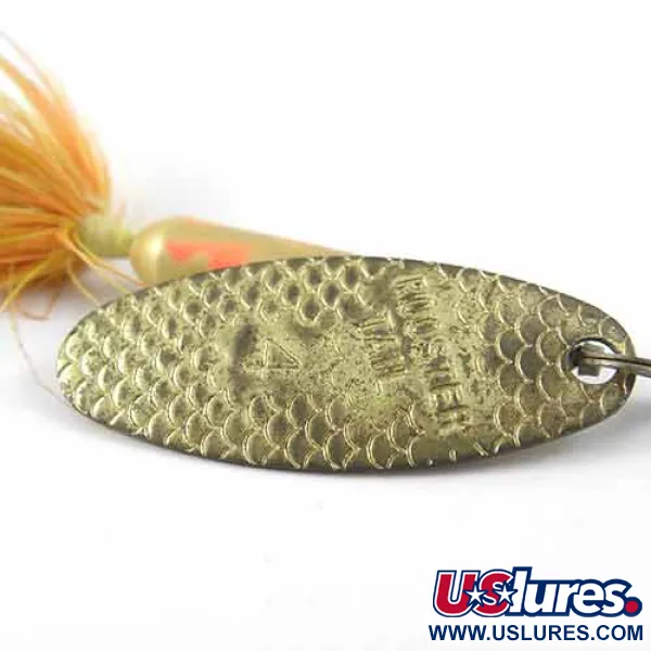 Worden’s Original Rooster Tail 4 Lippa, Messinki/Kelt/Pun, 8g, #1390