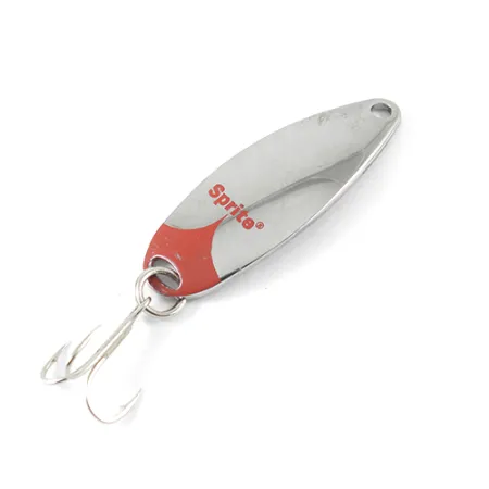 Johnson Sprite Lusikka, Nikkeli / Punainen, 7g, Vintage, #1425