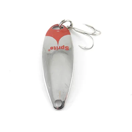 Johnson Sprite Lusikka, Nikkeli / Punainen, 7g, Vintage, #1425