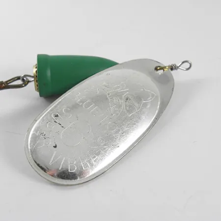 Blue Fox Super Vibrax 6 Lippa, Nikkeli / Vihreä, 18g, Messinkikoneisto, #1506