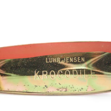 Luhr Jensen Krocodile Lusikka, Punainen/Musta/Kulta, 28g, #1508