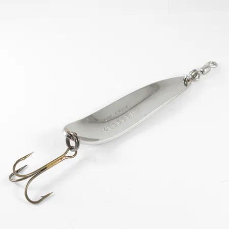 Luhr Jensen Krocodile Lusikka, Nikkeli/Punainen, 28g, Kapea runko, #1509