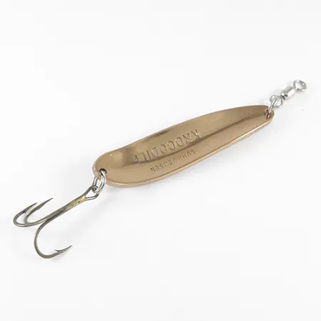 Luhr Jensen Krocodile Lusikka, Kupari/Punainen, 21g, Vasaroitu, #1535