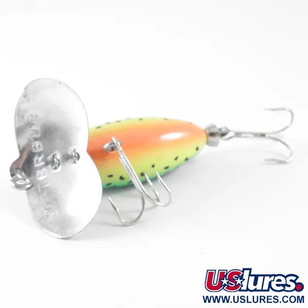 Fred Arbogast Jitterbug Pintaviehe, Fire Tiger, 7g, Metalli, #1570
