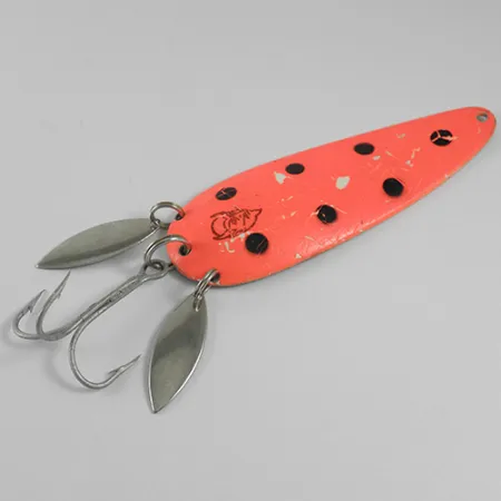 Eppinger Dardevle Klicker Lusikka, Oranssi/Nikkeli, 28g, Kaksoislipat, #1599