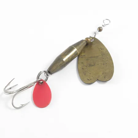 Luhr Jensen Les Davis Bolo Lippa, Messinki / Oranssi, 10g, #1608