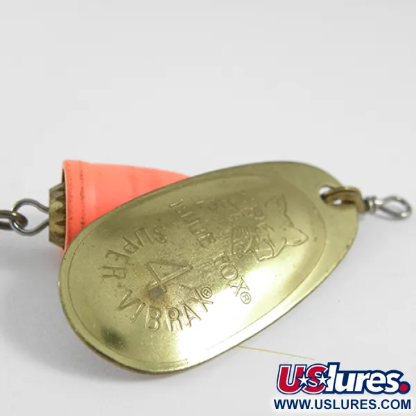 Blue Fox Super Vibrax 4 Lippa, Messinki / Oranssi, 10,5g, Suomi, #1617