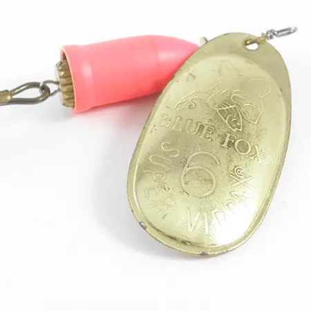 Blue Fox Super Vibrax 6 Lippa, Messinki/Oranssi, 18g, #1618