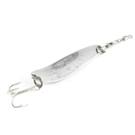 Luhr Jensen Krocodile Die #3 Lusikka, Vasaroitu nikkeli, 9g, #1634