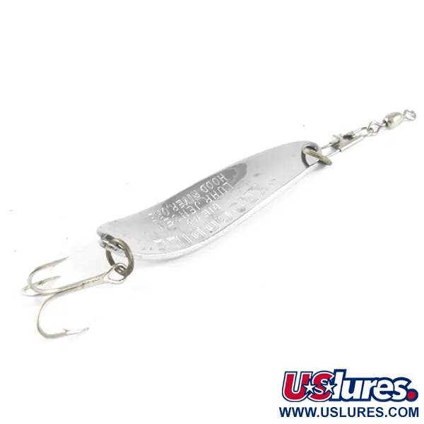 Luhr Jensen Krocodile Die #3 Lusikka, Vasaroitu nikkeli, 9g, #1634