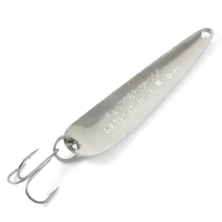 Dardevle Flutter-Chuck Vetolusikka, Nikkeli/Punainen, 8g, #1665