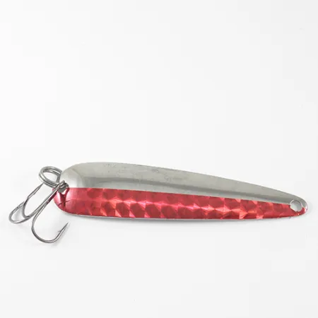 Dardevle Flutter-Chuck Vetolusikka, Nikkeli/Punainen, 8g, #1665