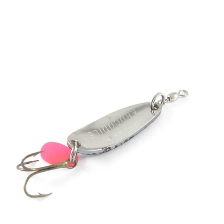 Luhr Jensen Krocodile Lusikka, Ahven, 9g, Hopeatausta, #1688