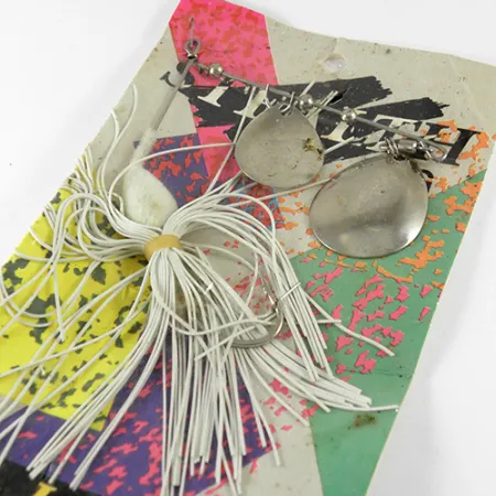 Jackson Stealth Spinnerbait, Messinki / Valkoinen, 21g, JDM-viehe, #1710