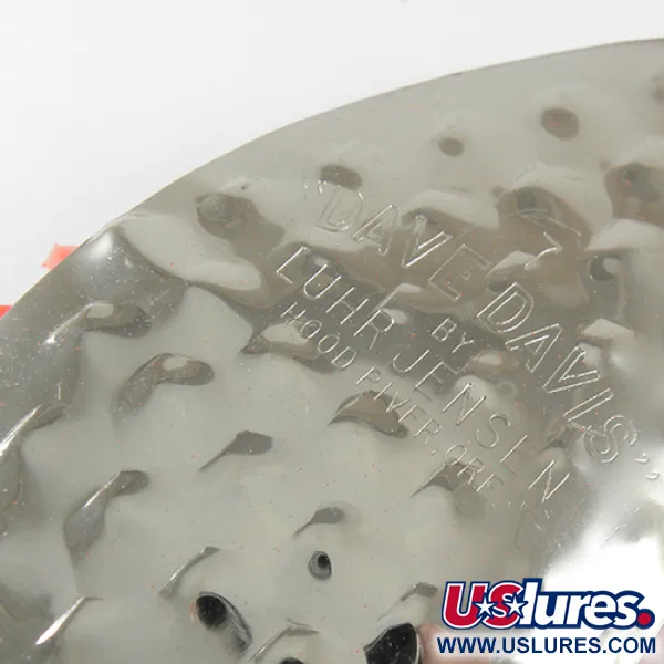 Luhr Jensen Dave Davis Vetolippa, Oranssi/Nikkeli, 17g, #1712