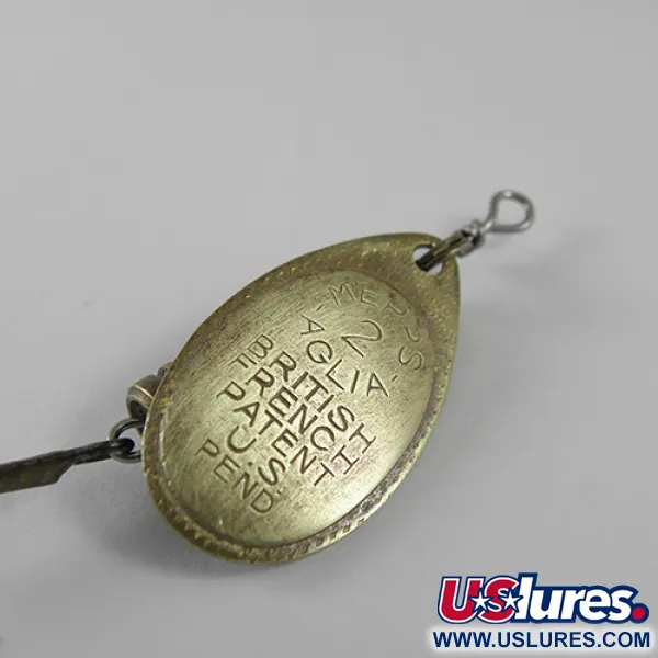 Mepps Aglia 2 Lippa, Messinki, 4.5g, Patenttimerkintä, #1718