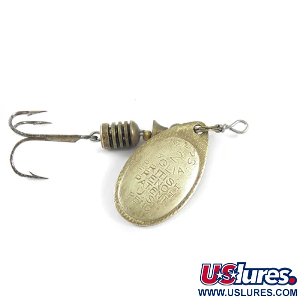 Mepps Aglia 2 Lippa, Messinki, 4.5g, Patenttimerkintä, #1718