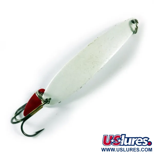 Bay de Noc Swedish Pimple Pystypilkki, Helmenvalkoinen, 21g, #1728