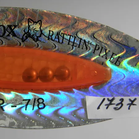 Blue Fox Rattlin Pixee Lusikka, Rainbow/Fluor. Oranssi, 25g, #1737