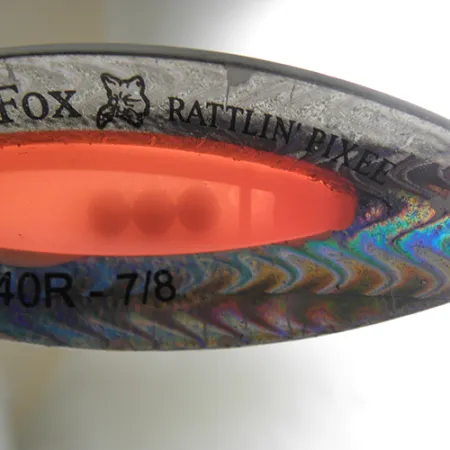Blue Fox Rattlin Pixee Lusikka, Rainbow Nickel/Orange, 25g, #1738