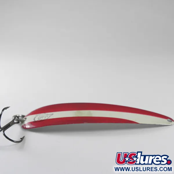 King Flutter Devle 3200 Vetolusikka, Punainen/Valkoinen/Nikkeli, 9g, #1741