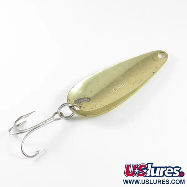 Len Thompson #1 Lusikkauistin, Keltainen/Musta/Messinki, 21g, #1748