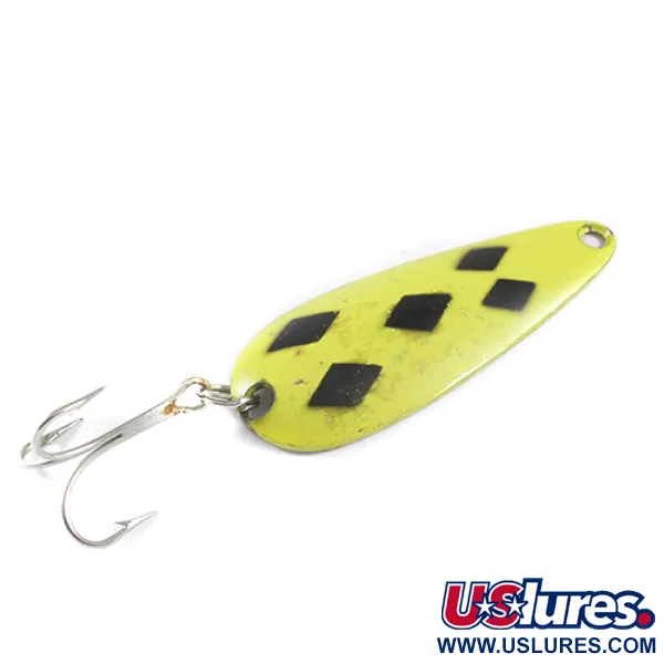 Len Thompson #1 Lusikkauistin, Keltainen/Musta/Messinki, 21g, #1748