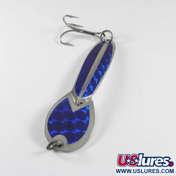 Glen Evans Loco 4 Lusikkauistin, Nikkeli / Sininen, 9g, Prisma, #1750