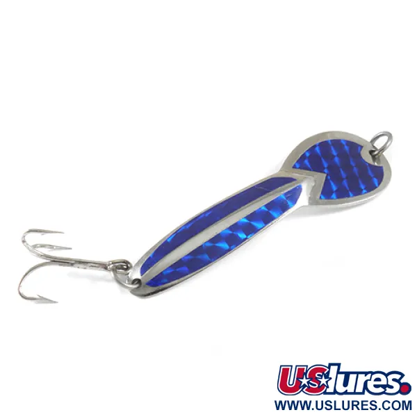 Glen Evans Loco 4 Lusikkauistin, Nikkeli / Sininen, 9g, Prisma, #1750