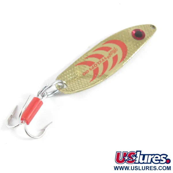 Mepps Syclops 00 Lusikka, Kulta/Punainen, 3,5 g, S-malli, #1790